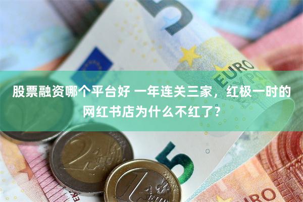 股票融资哪个平台好 一年连关三家，红极一时的网红书店为什么不红了？